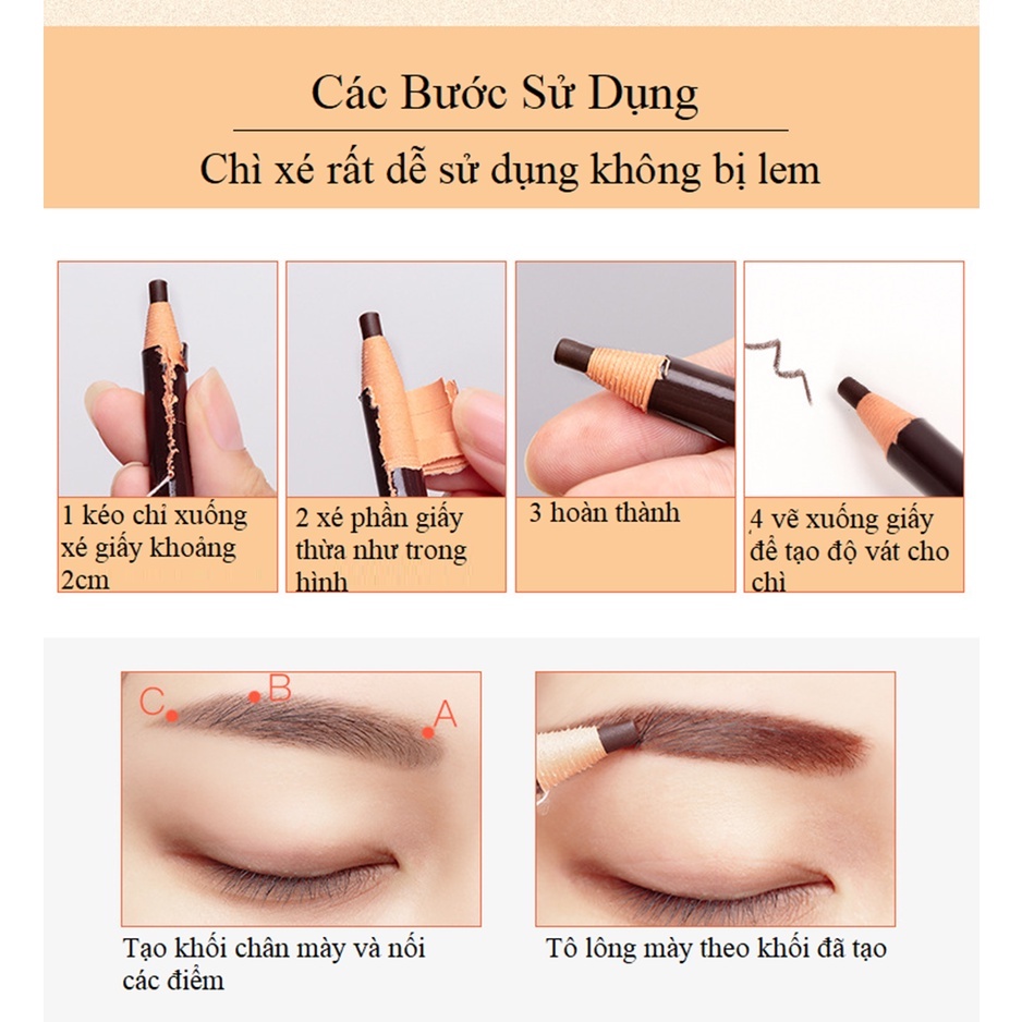 CHÌ KẺ MÀY SÁP ONG HENGSI LÂU TRÔI KHÔNG BỊ LEM | BigBuy360 - bigbuy360.vn