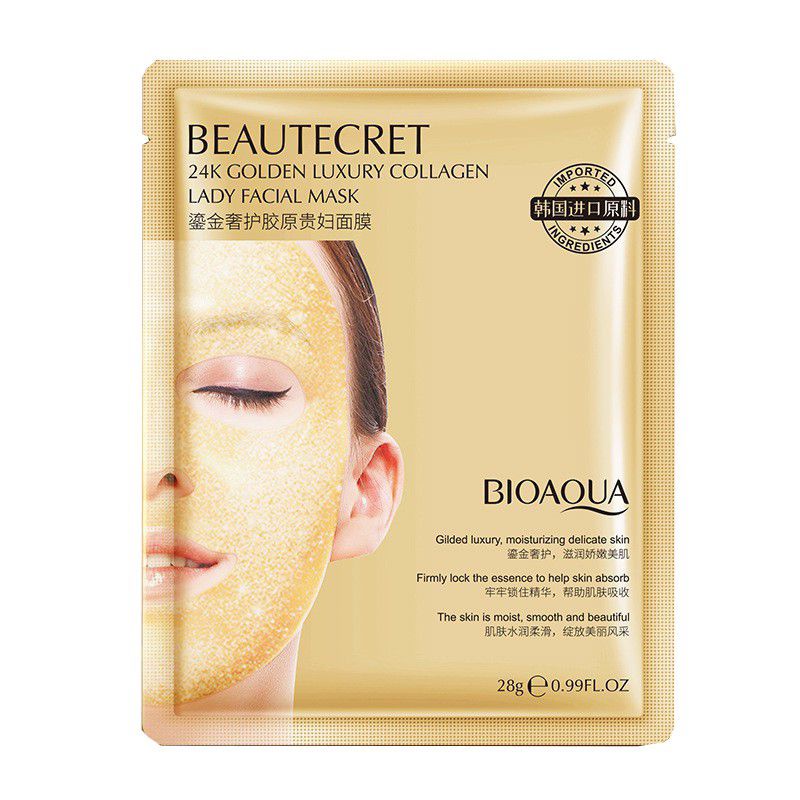 Mặt Nạ Thạch Collagen Trong Suốt Cao Cấp Dưỡng Trắng Da BIOAQUA Dưỡng Ẩm Ngăn Lão Hóa Da