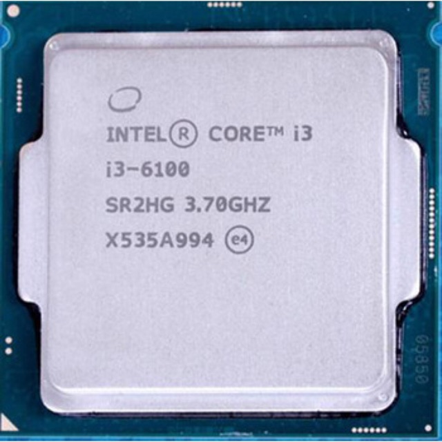 [Tặng kèm keo tản nhiệt] CPU i3 6100 socket 1151