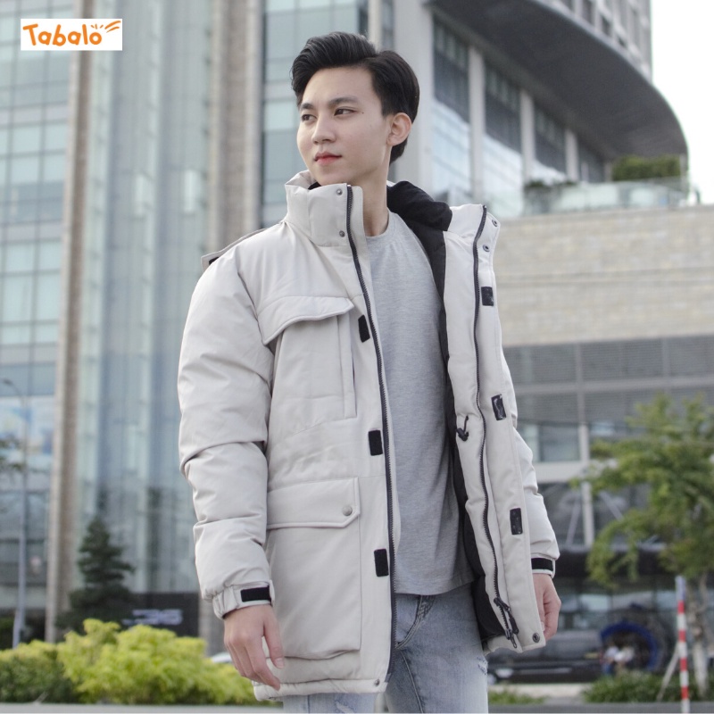 Áo Khoác Parka TNF Trần Bông Dáng Dài - Chất Dày, Giữ Nhiệt Tốt