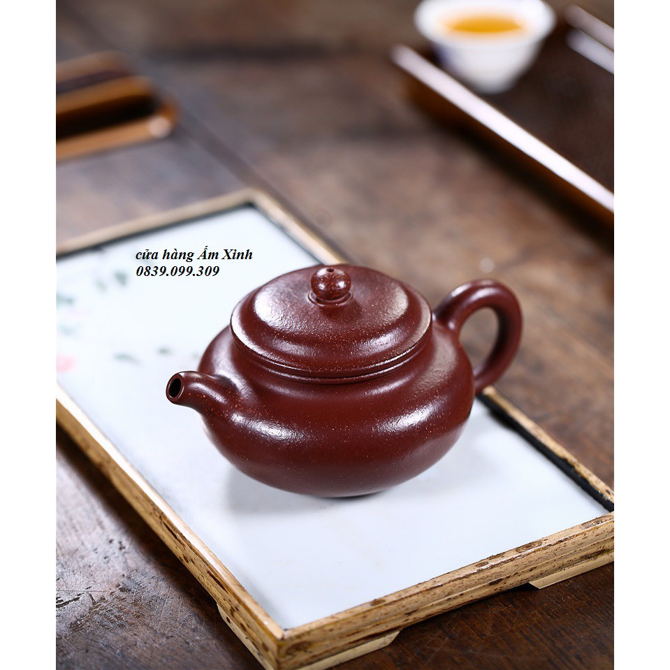 Ấm Tử Sa Nghi Hưng Biển Phúc 300 ml
