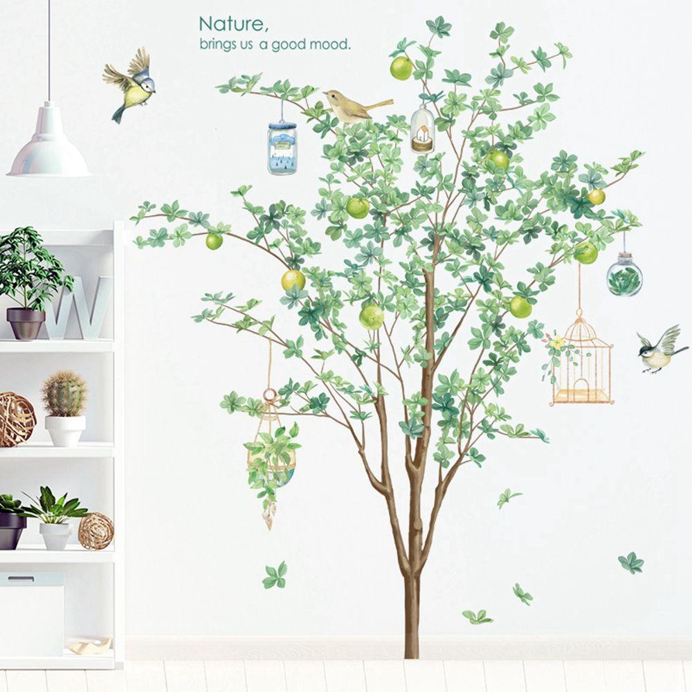 Giấy Dán Tường Bằng PVC Hình Động Vật Trang Trí Phòng Khách