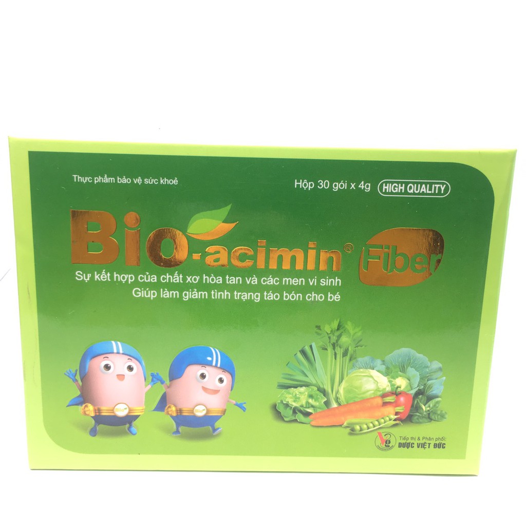 Bio-acimin Fiber Hộp 30 gói x 4g