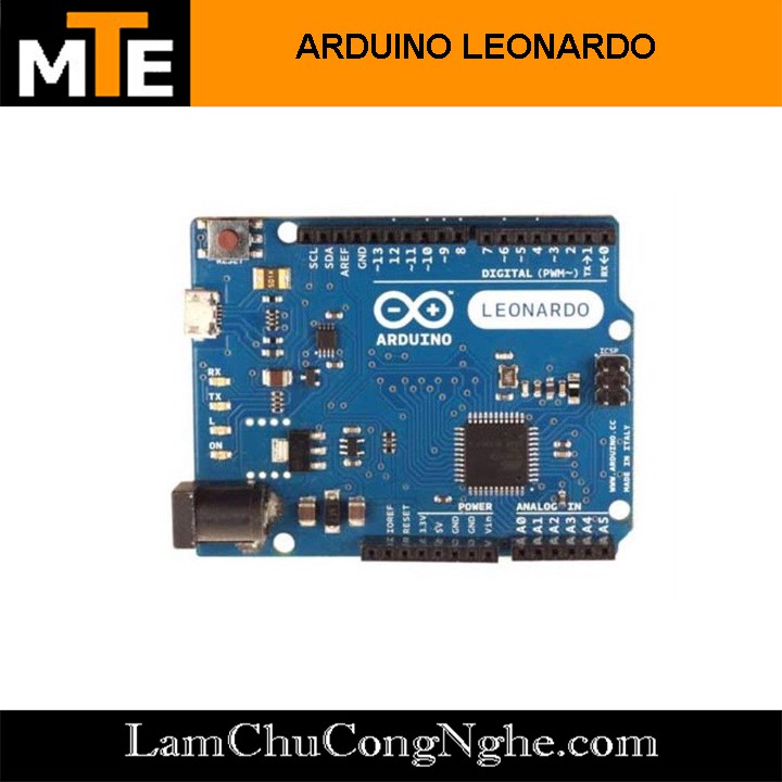 Mạch phát triển arduino Leonardo R3 giả lập cổng USB, chuột, bàn phím, tay cầm chơi game ...