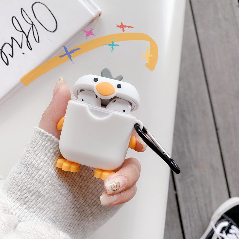 Case airpods vỏ airpods pro con vịt