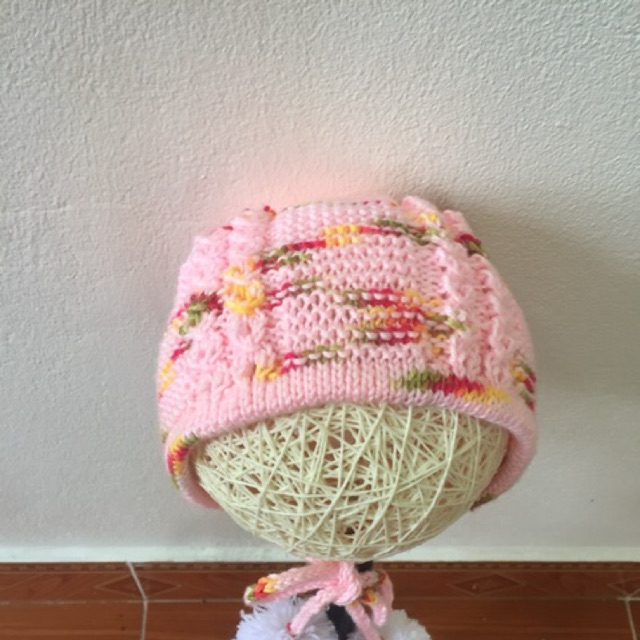 Mũ len handmade cho bé gái