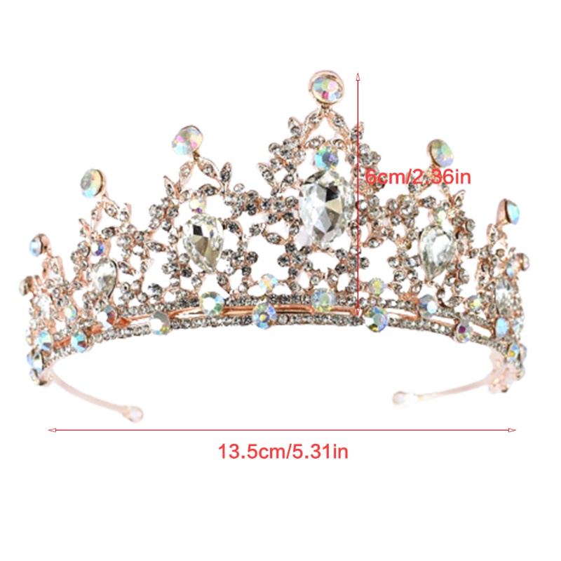 Vương Miện Công Chúa Đính Đá Lấp Lánh Dành Cho Nữ