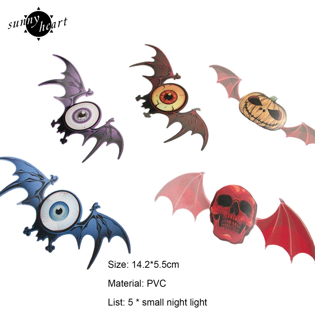 Công Tắc Đèn Họa Tiết Halloween Nhiều Màu Sắc Dùng Để Trang Trí