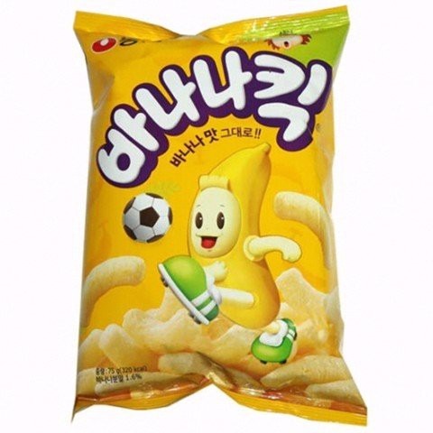 SNACK CHUỐI HÀN QUỐC 75G - 바나나킥