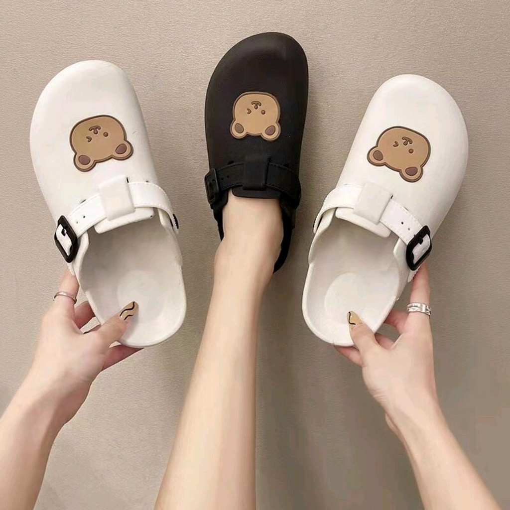 DÉP GẤU SỤC NHỰA Lượt mua hơn vạn cơ màaa! Dép sục gấu đi thu đông hợp lắm ạh