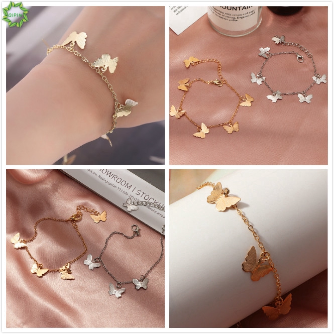 [Mã FAMAYFA giảm 10K đơn 50K] Vòng Tay Mặt Hình Bướm Đơn Giản Thời Trang Cho Nữ | BigBuy360 - bigbuy360.vn