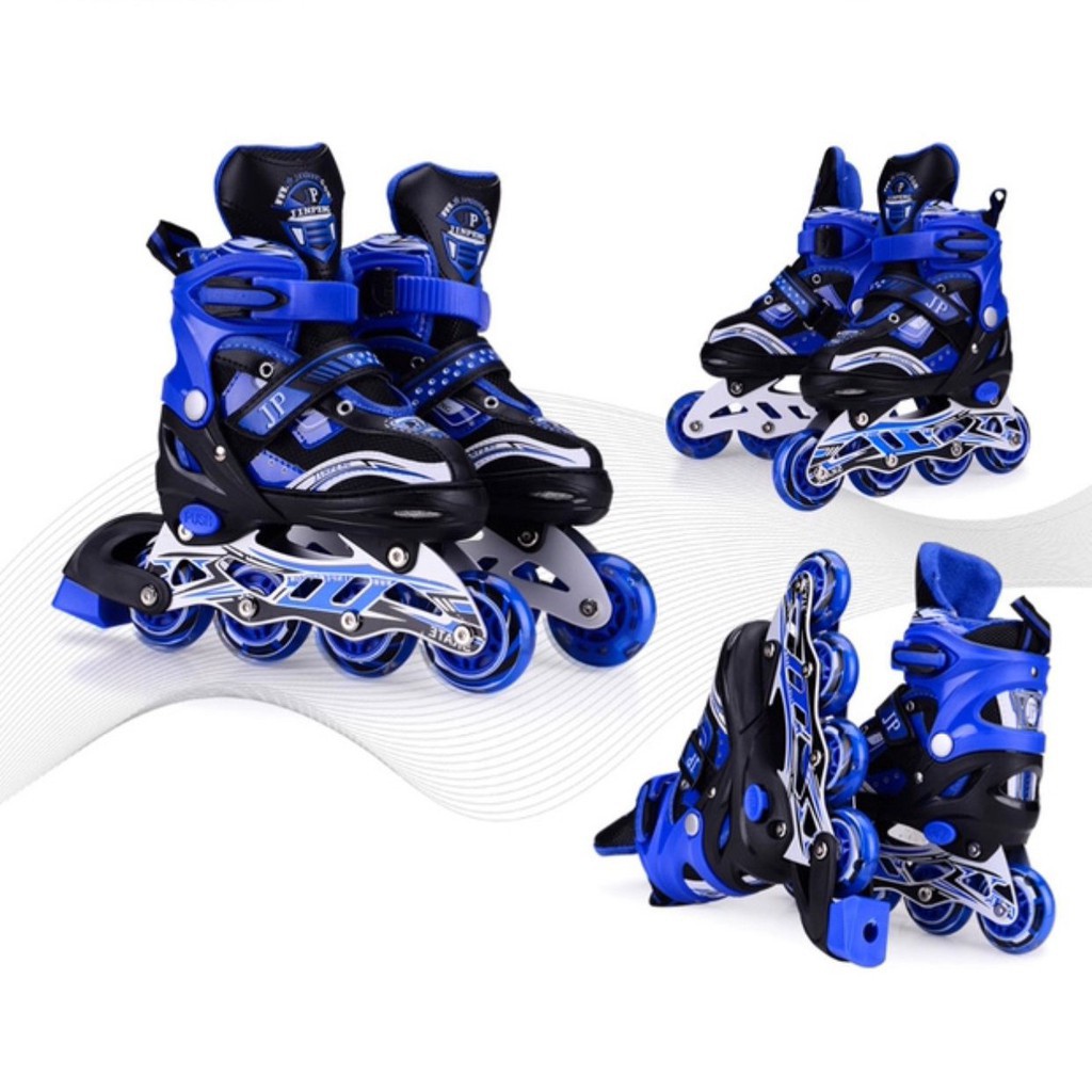 Giày trượt patin cao cấp tặng kèm bộ bảo vệ chân tay và mũ bảo hiểm