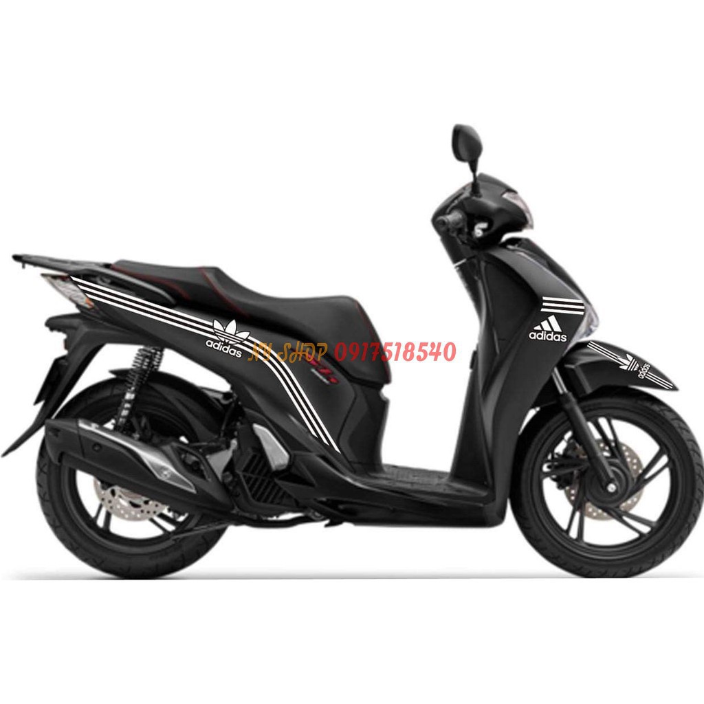 Tem chỉ xe SH Adidas
