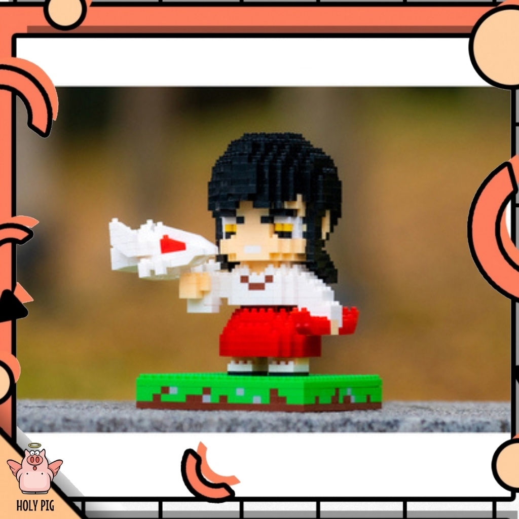 Xếp hình lắp ráp inuyasha 800 chi tiết Inu Yasha, Kagome, Miroku, Sesshomaru,Sango, Kikyo