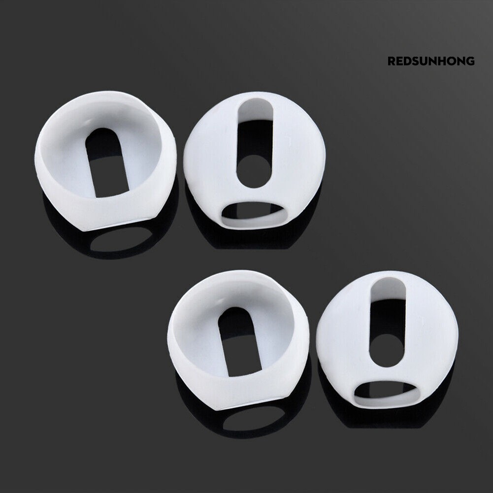 2 Cặp nút tai tai nghe bằng silicon chống trượt nhiều màu sắc cho Redsu 1 2