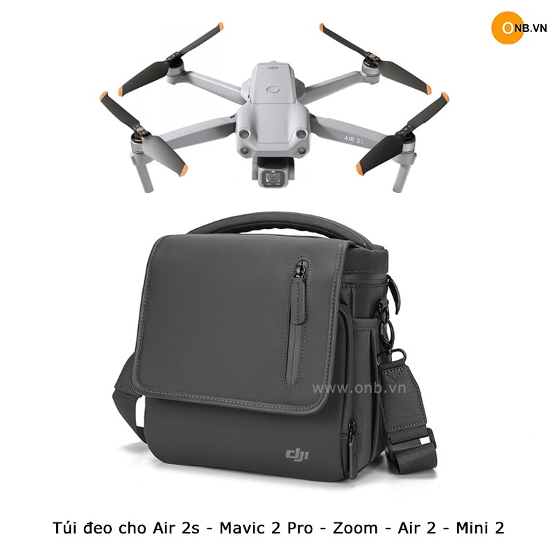 [Mã 159ELSALE hoàn 7% xu đơn 300K] Mavic Air 2s Túi đeo full phụ kiện 3 ngăn