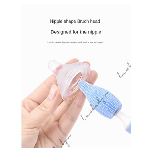 Bộ Cọ Rửa Bình Sữa Độ Chất Liệu Silicon Cao Cấp