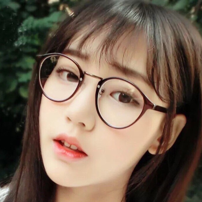 MẮT KÍNH GIẢ CẬN NGỐ GỌNG KIM LOẠI DÁNG TRÒN