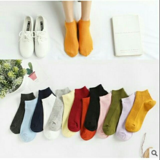 Tất Len Tăm Thấp Cổ