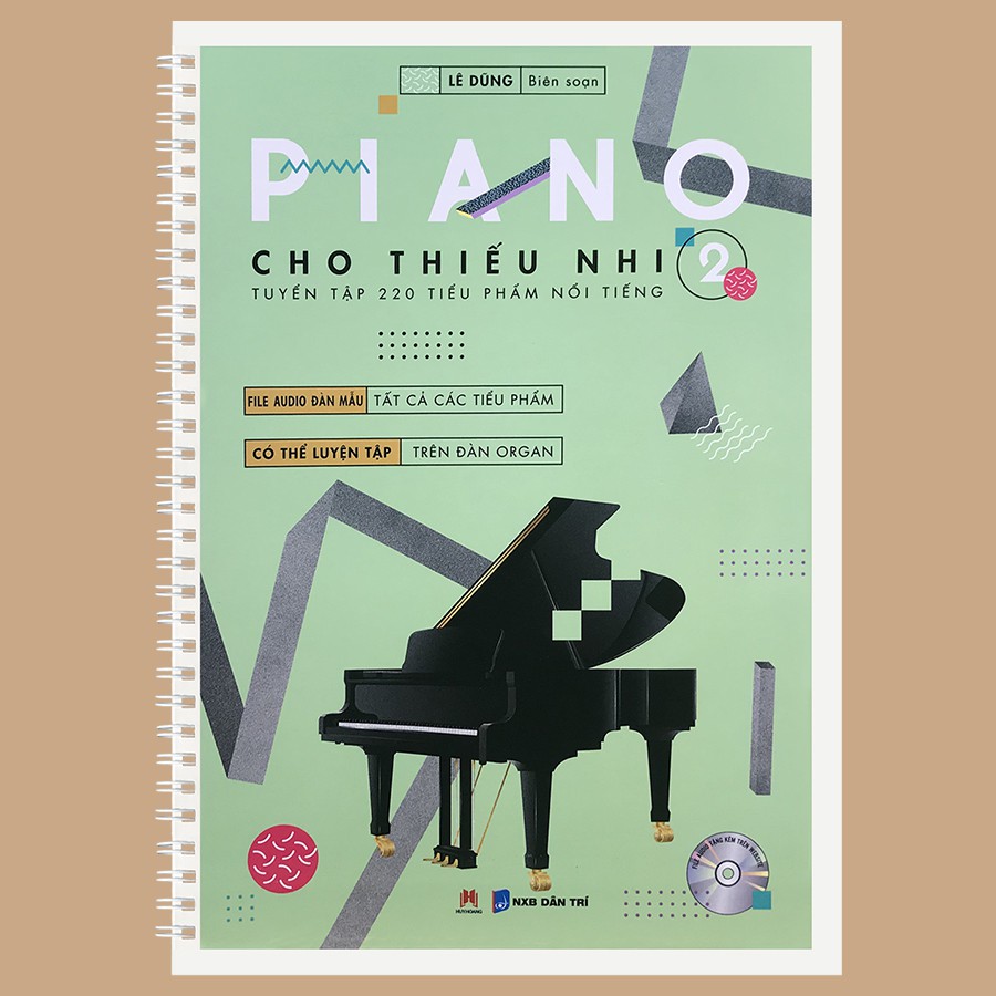 Sách - Piano cho thiếu nhi - tuyển tập 220 tiểu phẩm nổi tiếng Phần 2 | BigBuy360 - bigbuy360.vn