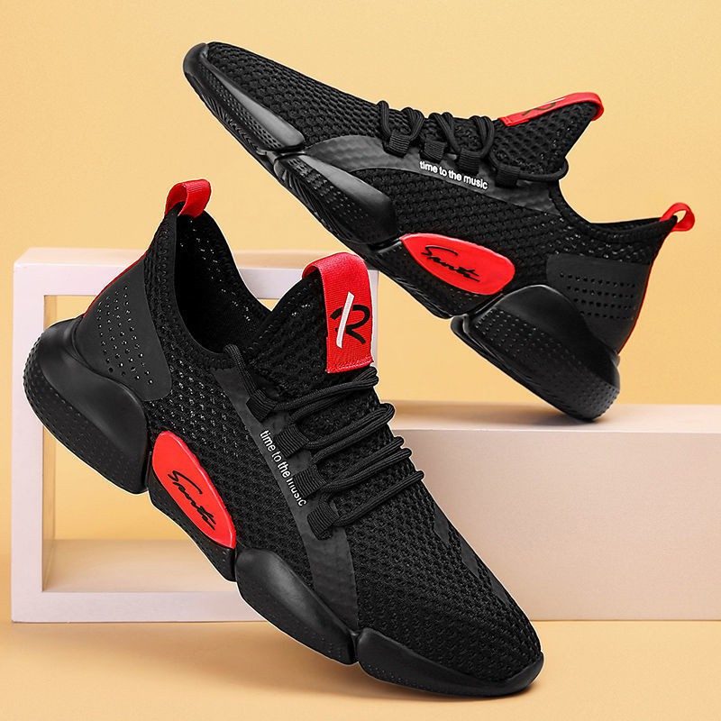 Giày sneaker thể thao nam buộc dây siêu nhẹ Jayxinh V262