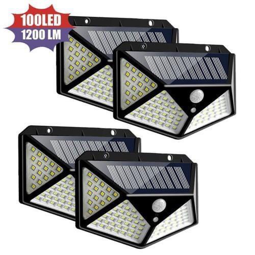 Đèn LED năng lượng mặt trời 3 chế độ sáng cảm biến 120 độ