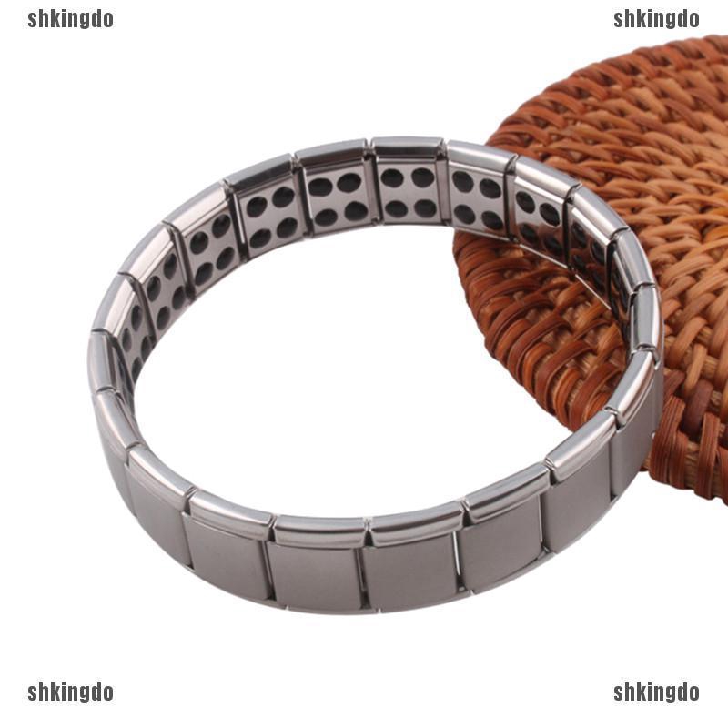 THINH Vòng tay nam châm phong thủy Germanium thời trang cho sức khỏe