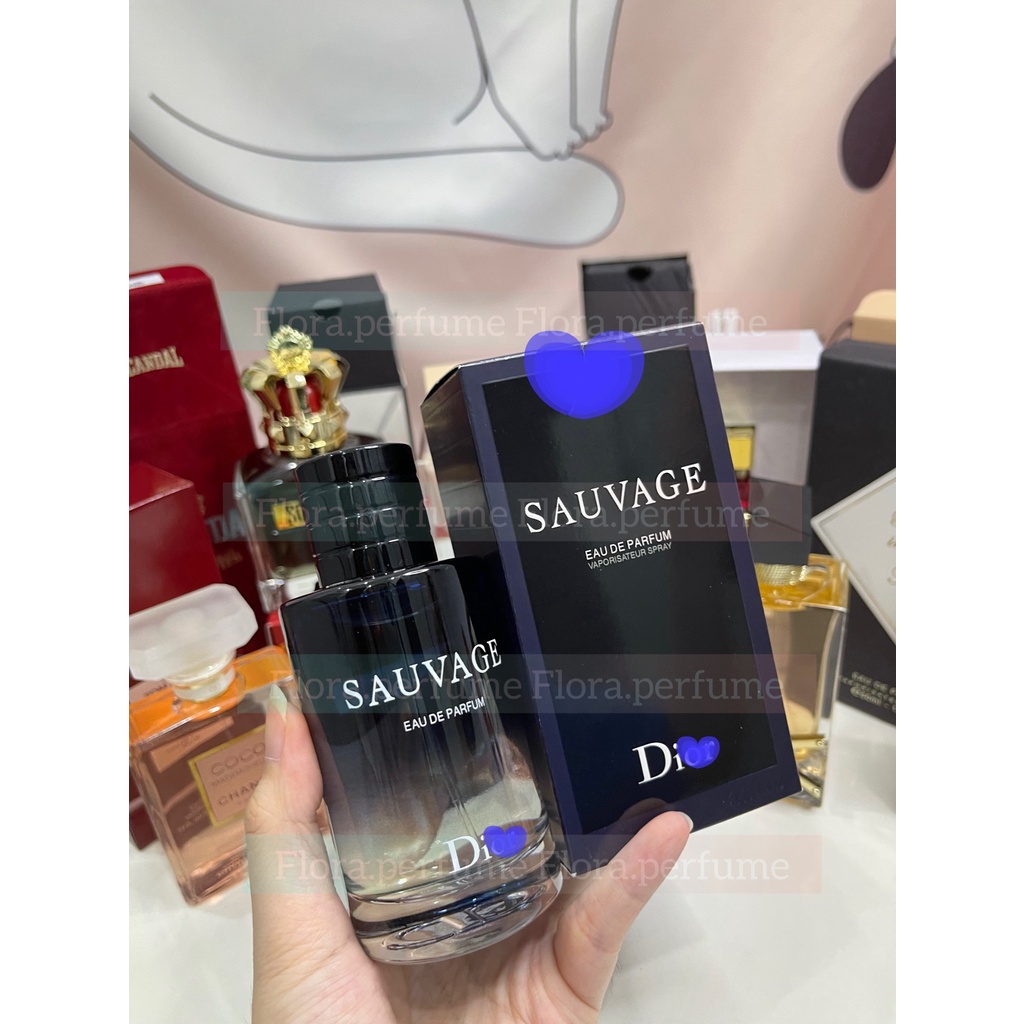 Nước hoa nam sauvage for men chiết 10ml mùi hương mạnh mẽ lôi cuốn phái nữ-Flora perfume