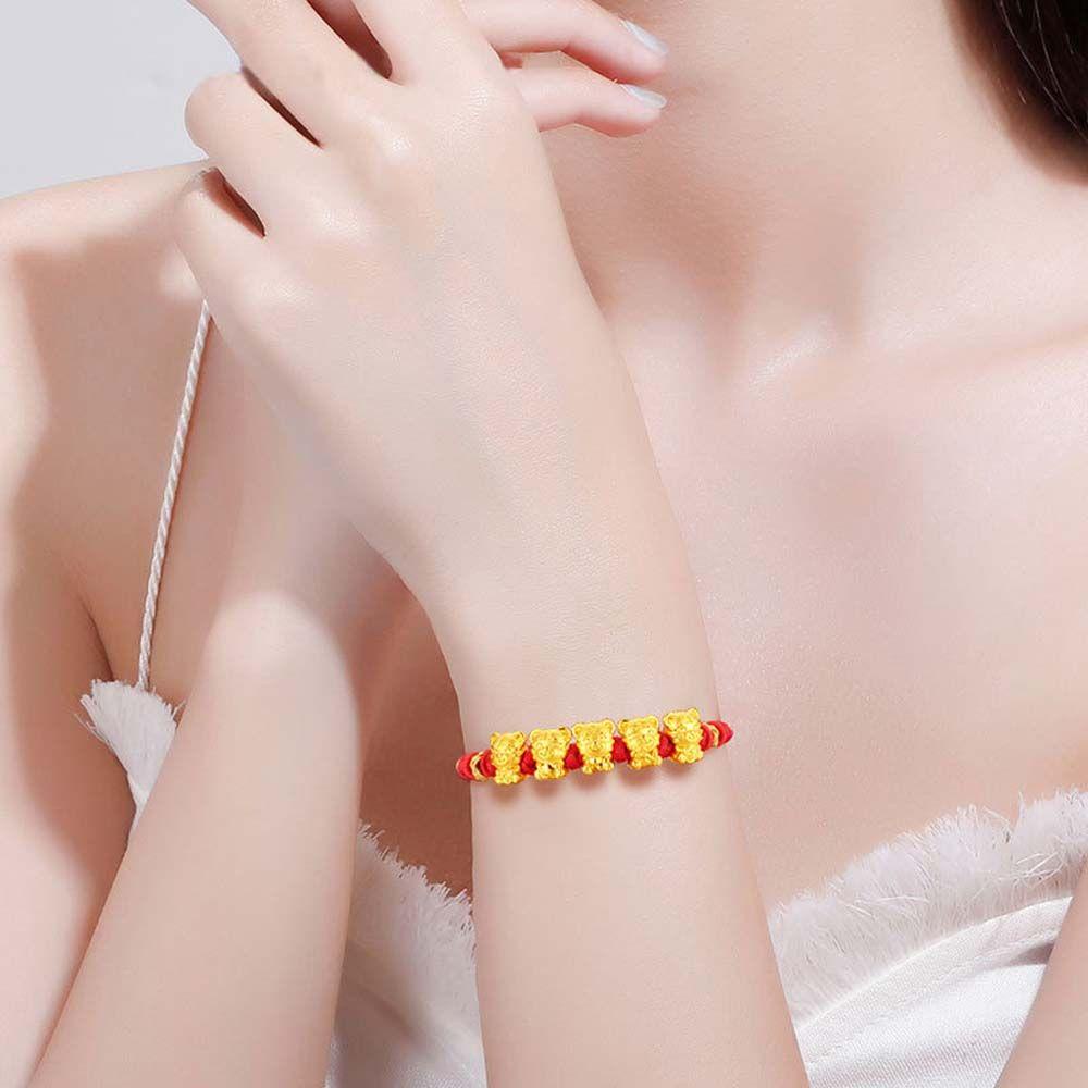 Vòng Tay Dây Bện Phối Mặt Hình Cung Hoàng Đạo Độc Đáo Sáng Tạo Cho Nam Nữ