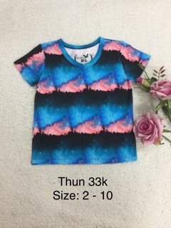 Áo thun trẻ em 8-34kg
