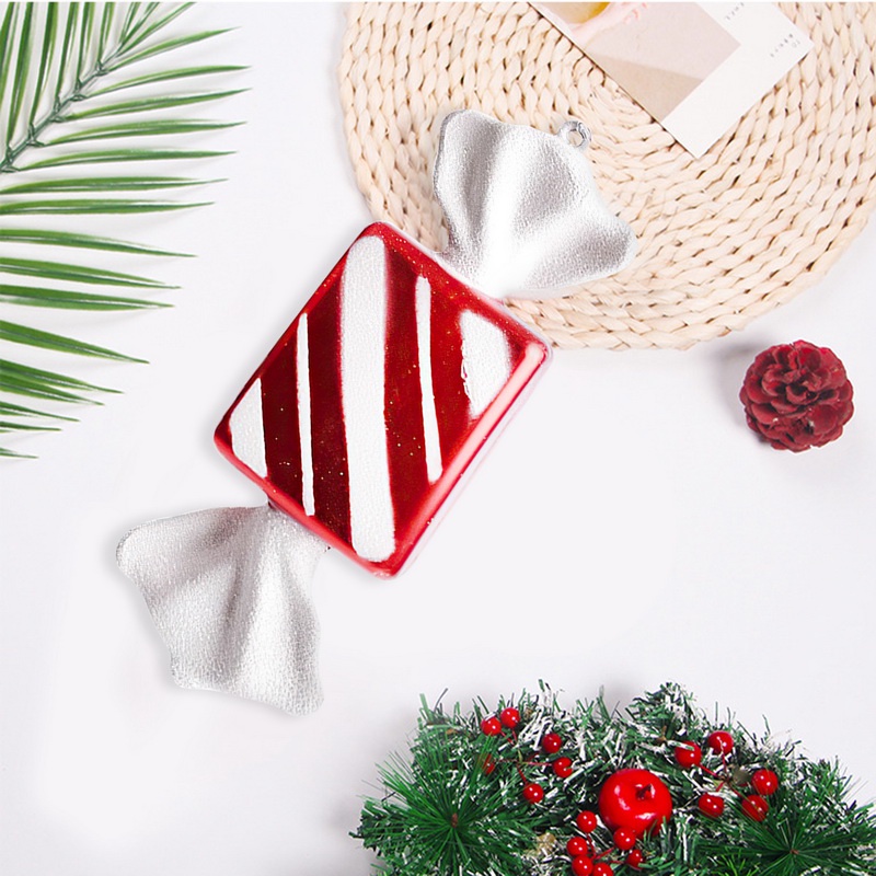 Viên Kẹo Hình Ông Già Noel Trang Trí Cây Thông Giáng Sinh