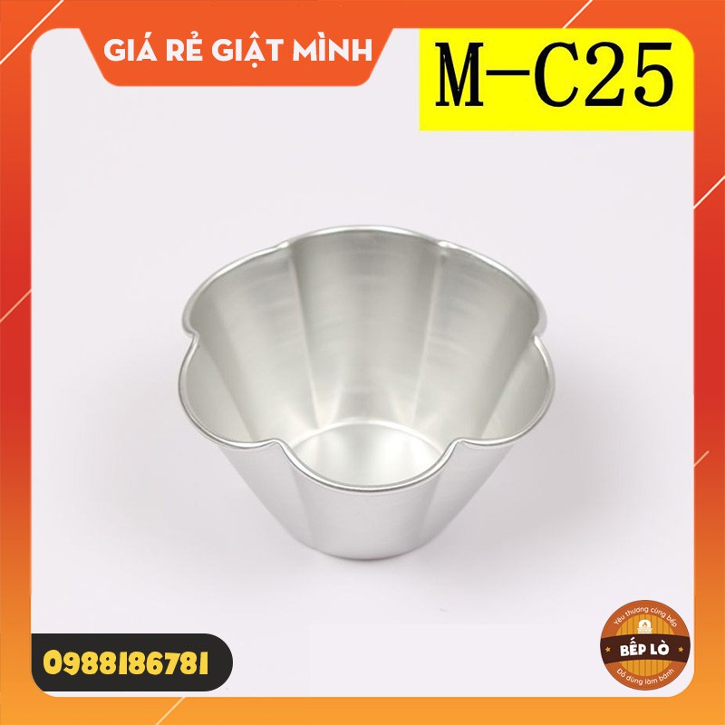 Khuôn làm thạch, flan, rau câu, pudding lớn M-C25 chất lượng giá tốt