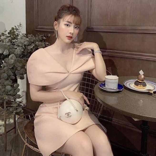 Đầm Dự Tiệc Tiểu Thư Dáng ôm Sang Trọng / VẢI TAPTA | BigBuy360 - bigbuy360.vn