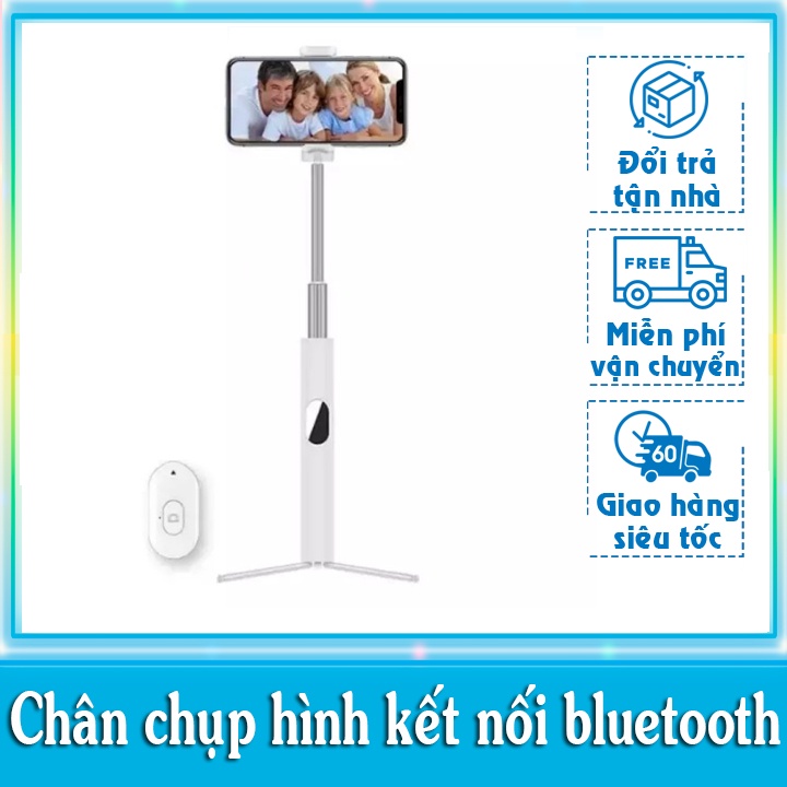 Gậy chụp ảnh tự sướng thông minh, đa năng cầm tay và đặt bất cứ đâu, cách tạo video đẹp, ảnh đẹp