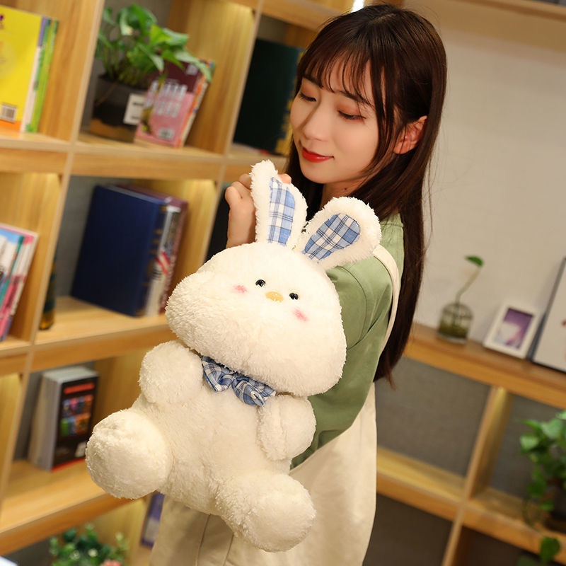 Thú Nhồi Bông Hình Heo Thỏ Dễ Thương Làm Quà Tặng Sinh Nhật Cho Bạn Gái