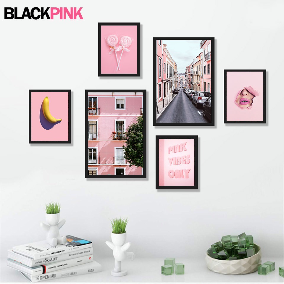 Bộ 6 tranh BlackPINK treo tường - MS87-03