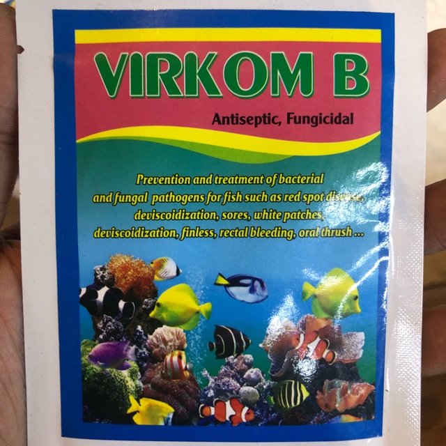 VIRKOM B - Giúp Cá Luôn Khỏe - Chuyên dùng cho cá cảnh