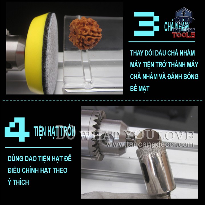 Máy Tiện Gỗ Mini LB-01 - A180007