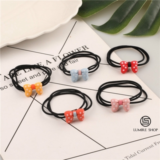Dây buộc tóc hình nơ dễ thương cho nữ