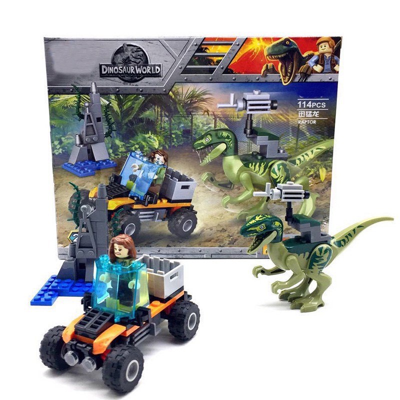 ĐỒ CHƠI Lego Công Viên Khung Long KHỦNG LONG BẠO CHÚA DINOSAUR WORLD QT30