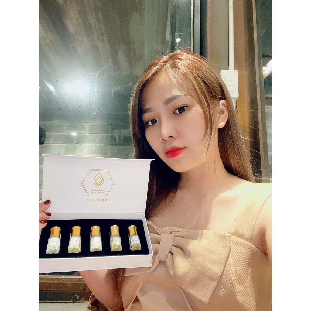 [HÀNG NHẬP] Set tinh dầu nước hoa Dubai dạng lăn | Thế Giới Skin Care