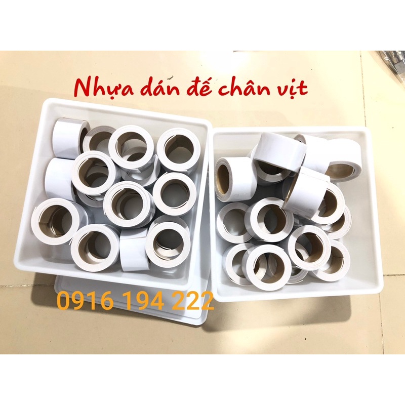 Nhựa dán chân vịt dày từ 0,8mm-1,5mm máy may công nghiệp