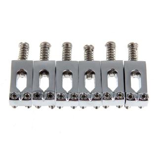 6 Pcs Electric Guitar Tremolo Bridge Saddle