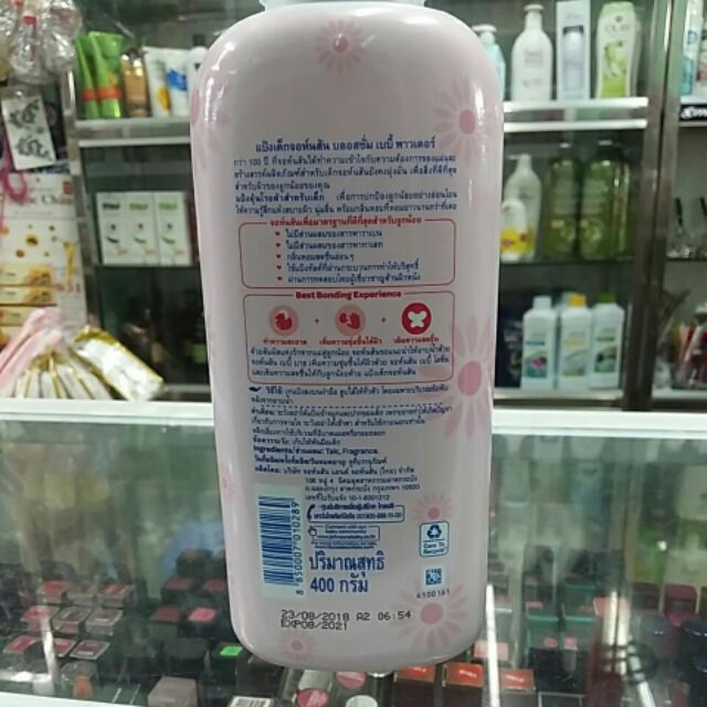 Phấn gohnsons baby powder thái 400g