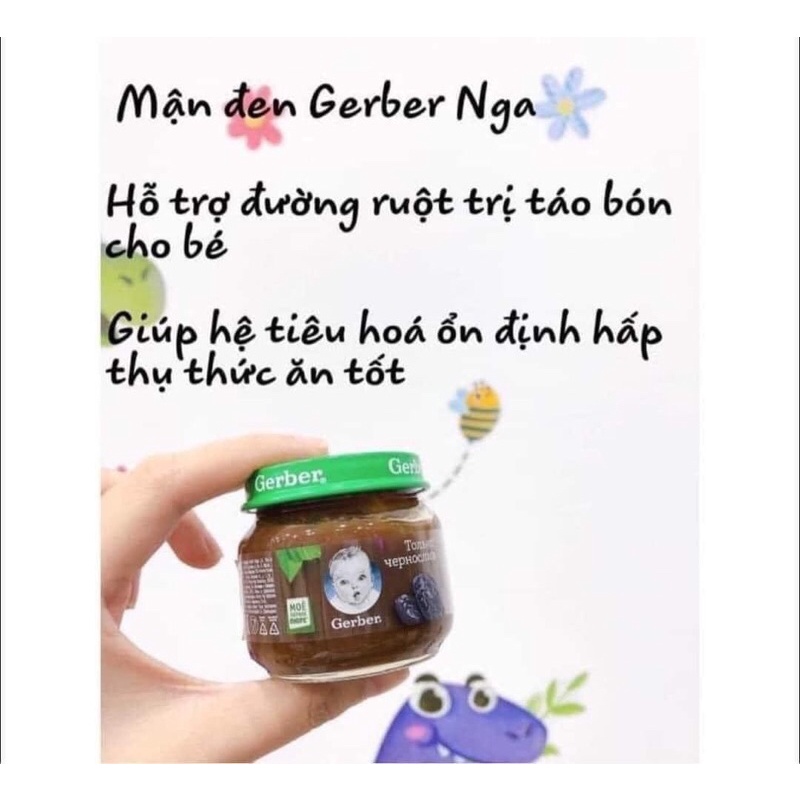 Mận nghiền gerber Nga date 2025
