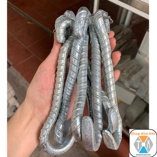 Móc quạt trần, đèn trang trí bằng sắt (ngắn/dài)