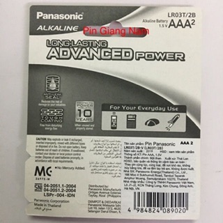 Pin Tiểu PANASONIC ALKALINE (2A - 3A)