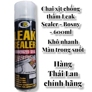 Chai xịt chống thấm, chống nước đa năng Leak Sealer -Bosny-Màu trong suốt - 600ml - made in Thái Lan