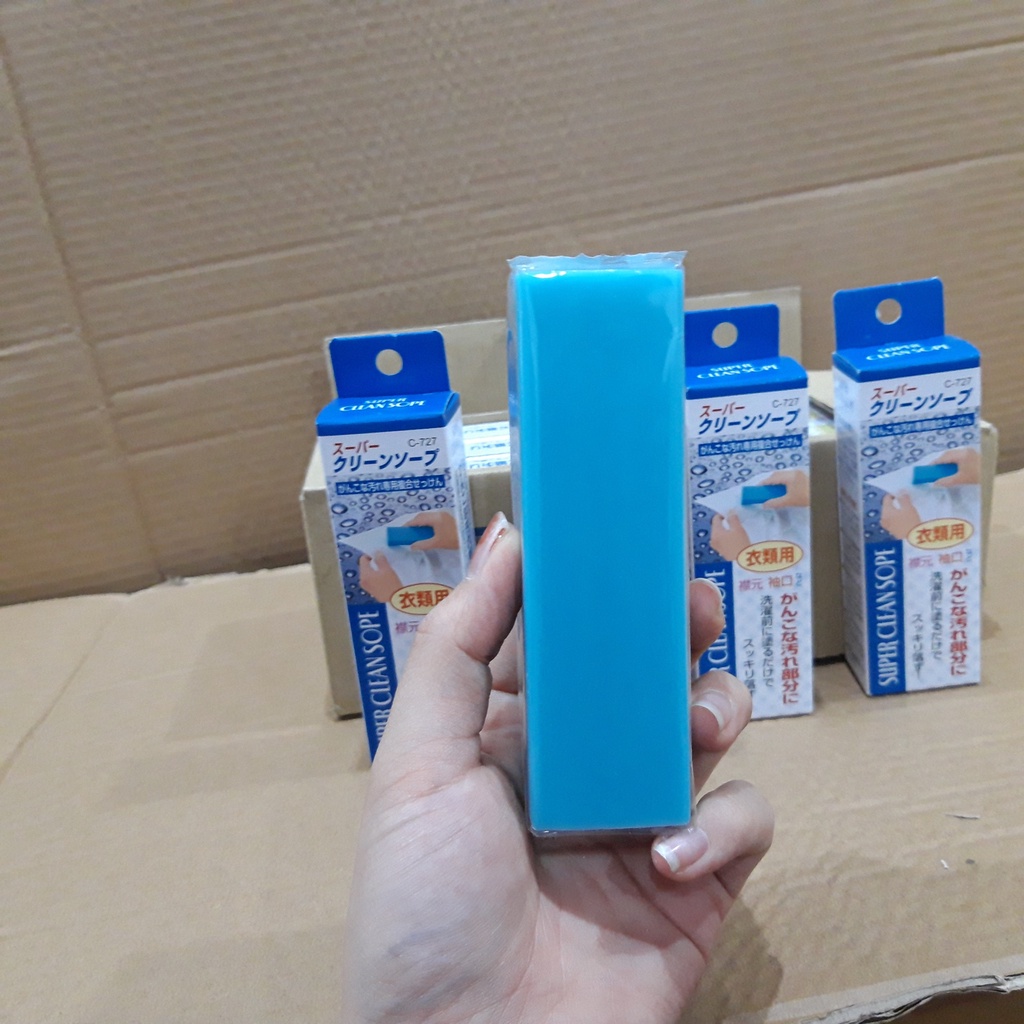 Xà phòng tẩy trắng (chà cổ áo) SUPER CLEAN SOPE - Nhật Bản