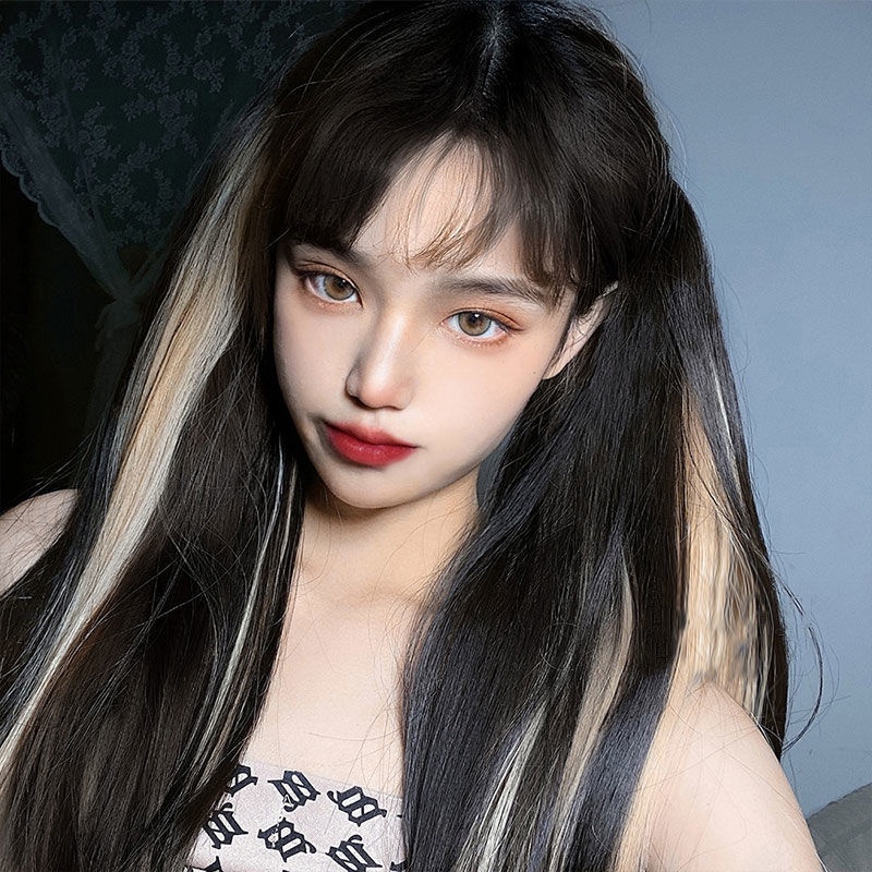 Tóc giả đuôi ngựa MISS FANCY tóc giả thẳng buộc Tóc giả đuôi ngựa xoăn Tóc giả kẹp đuôi ngựa Tóc giả nhiều màu 50cm Nhuộm màu sắc bắt sáng không đường may